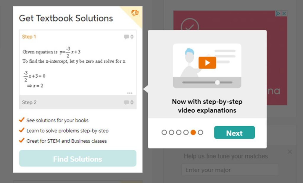 Image showing Textbook Solutions